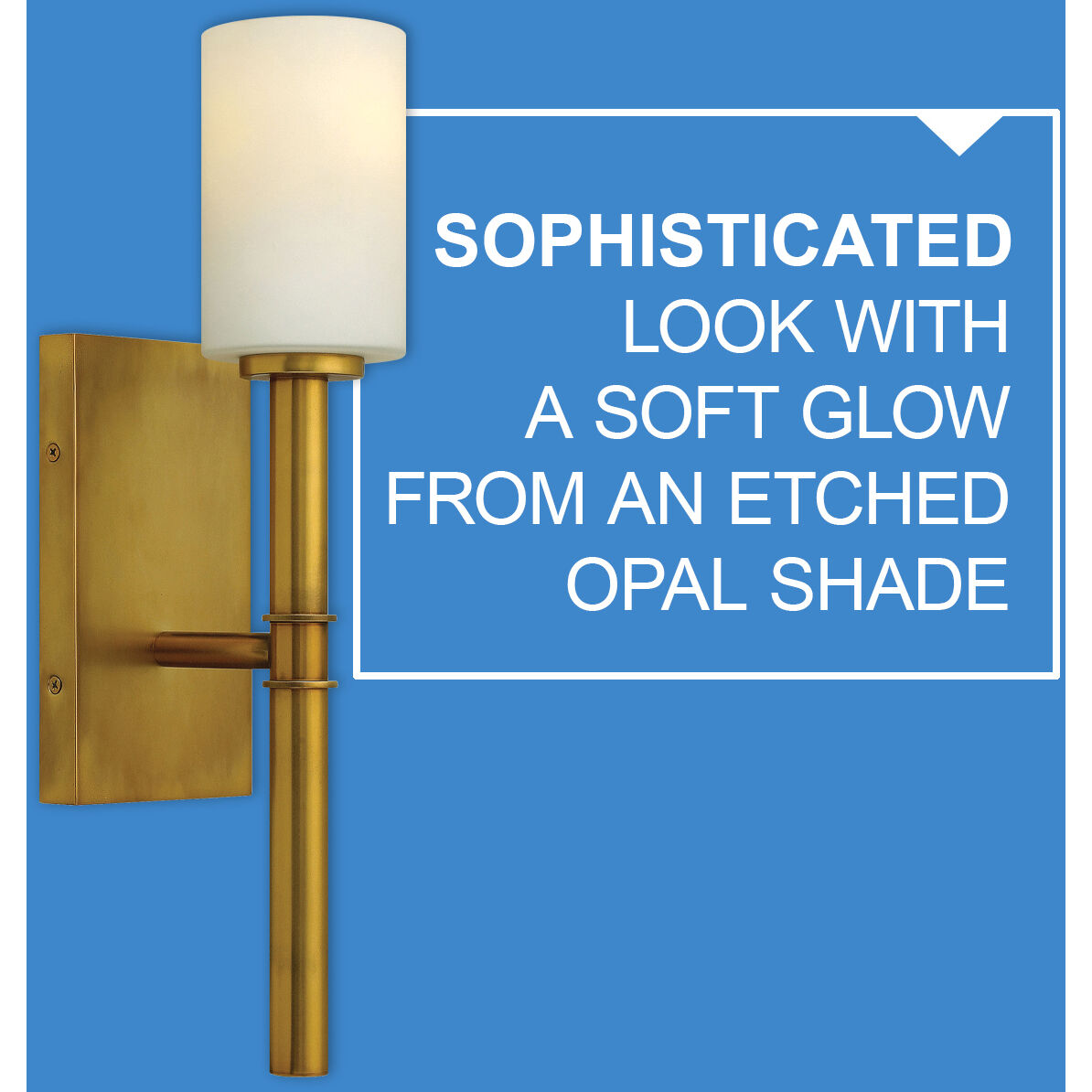 Margeaux 1 Light 4.5 inch Vintage Brass Indoor Wall Sconce Wall Light