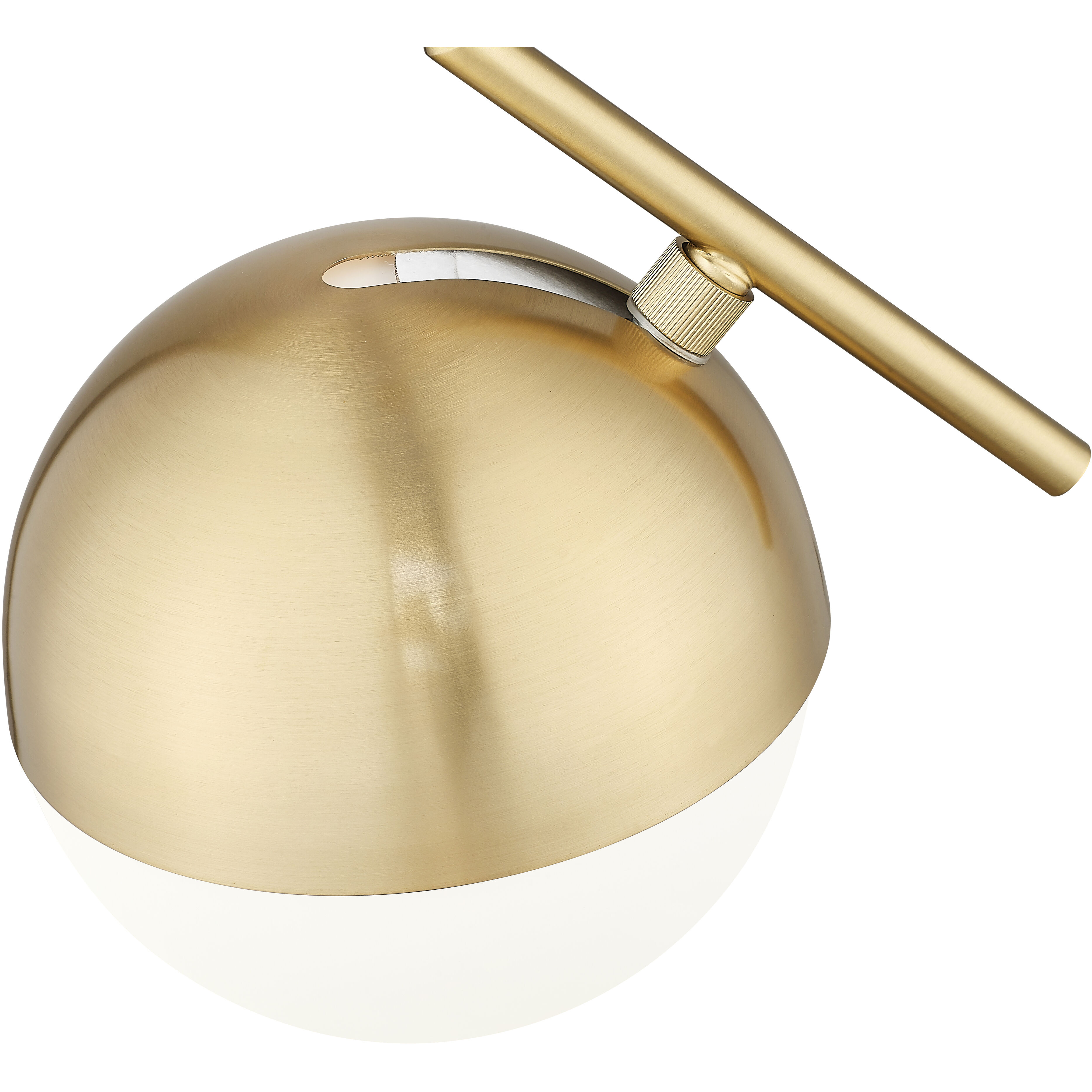 Realm Sphere 1 Light 8.5 inch Modern Gold Pendant Ceiling Light