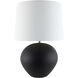 Chronos 25.6 inch 100 watt Glazed and Plated Accent Table Lamp Portable Light