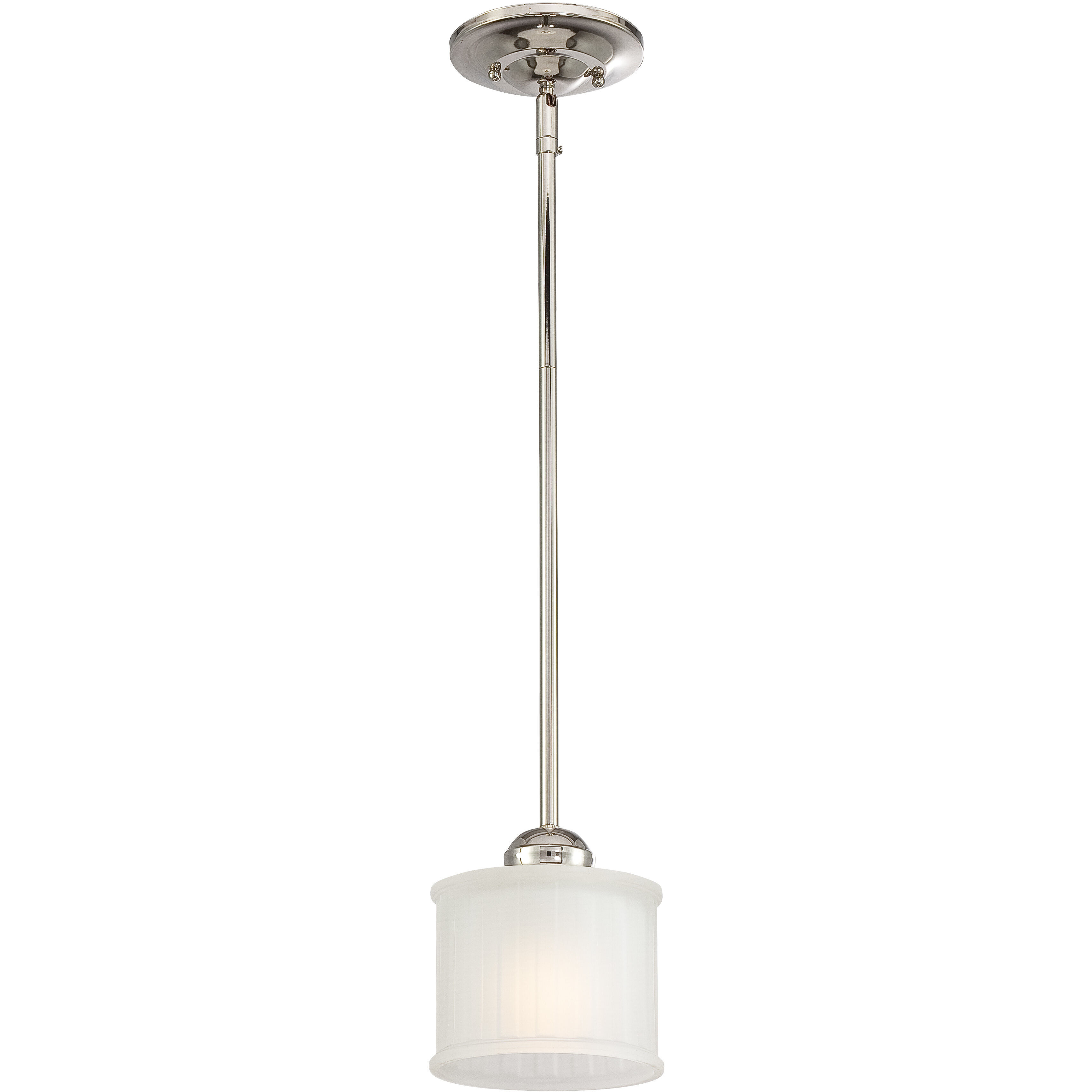 1730 Series 1 Light 5.75 inch Polished Nickel Mini Pendant Ceiling Light