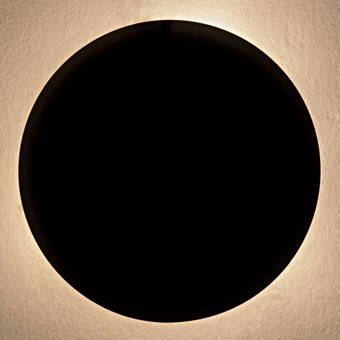 Shadow 1 Light 12 inch Matte Black Sconce Wall Light