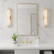 Seraphine Vanity Light Wall Light in Brushed Gold