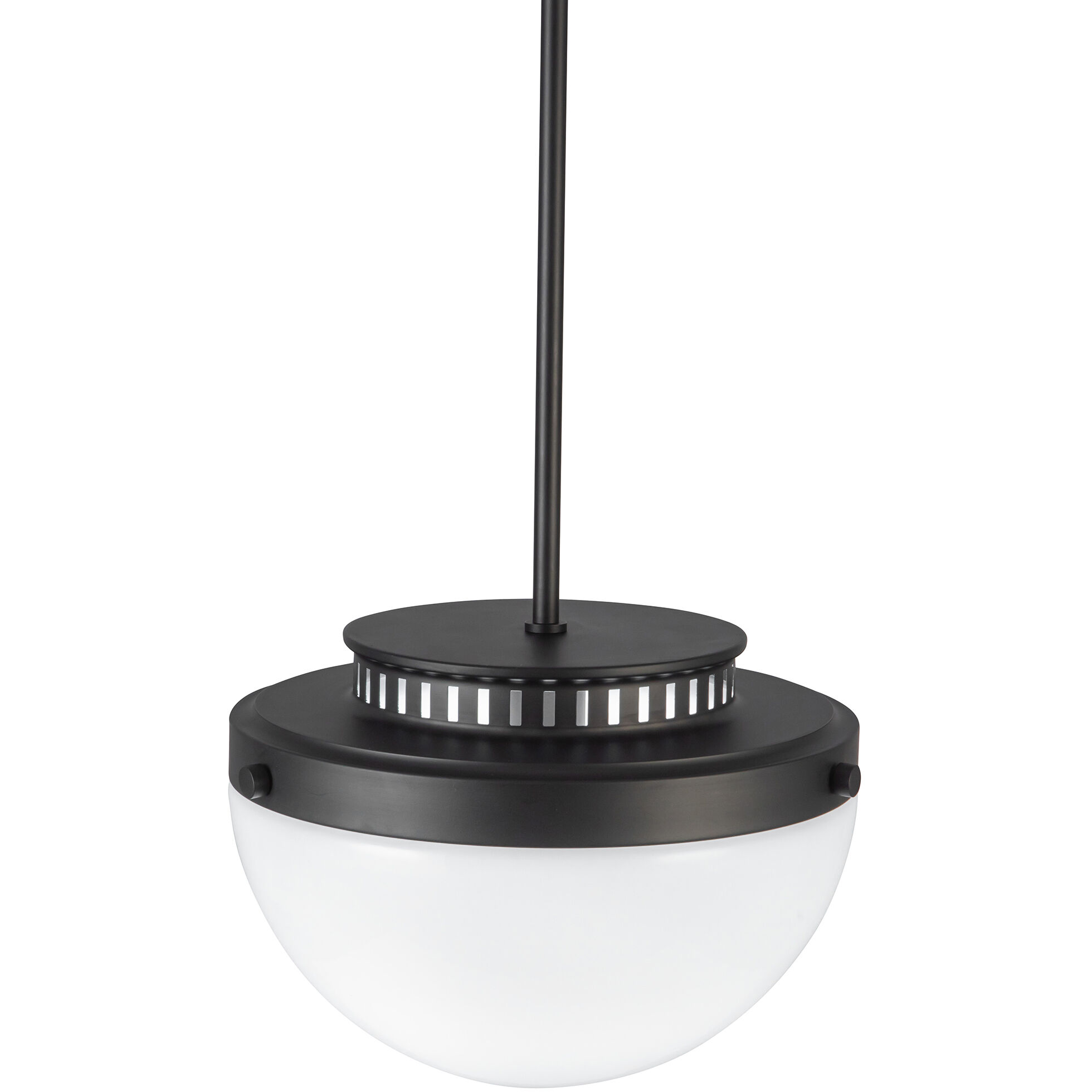 Dahlia 1 Light 12 inch Black Pendant Ceiling Light