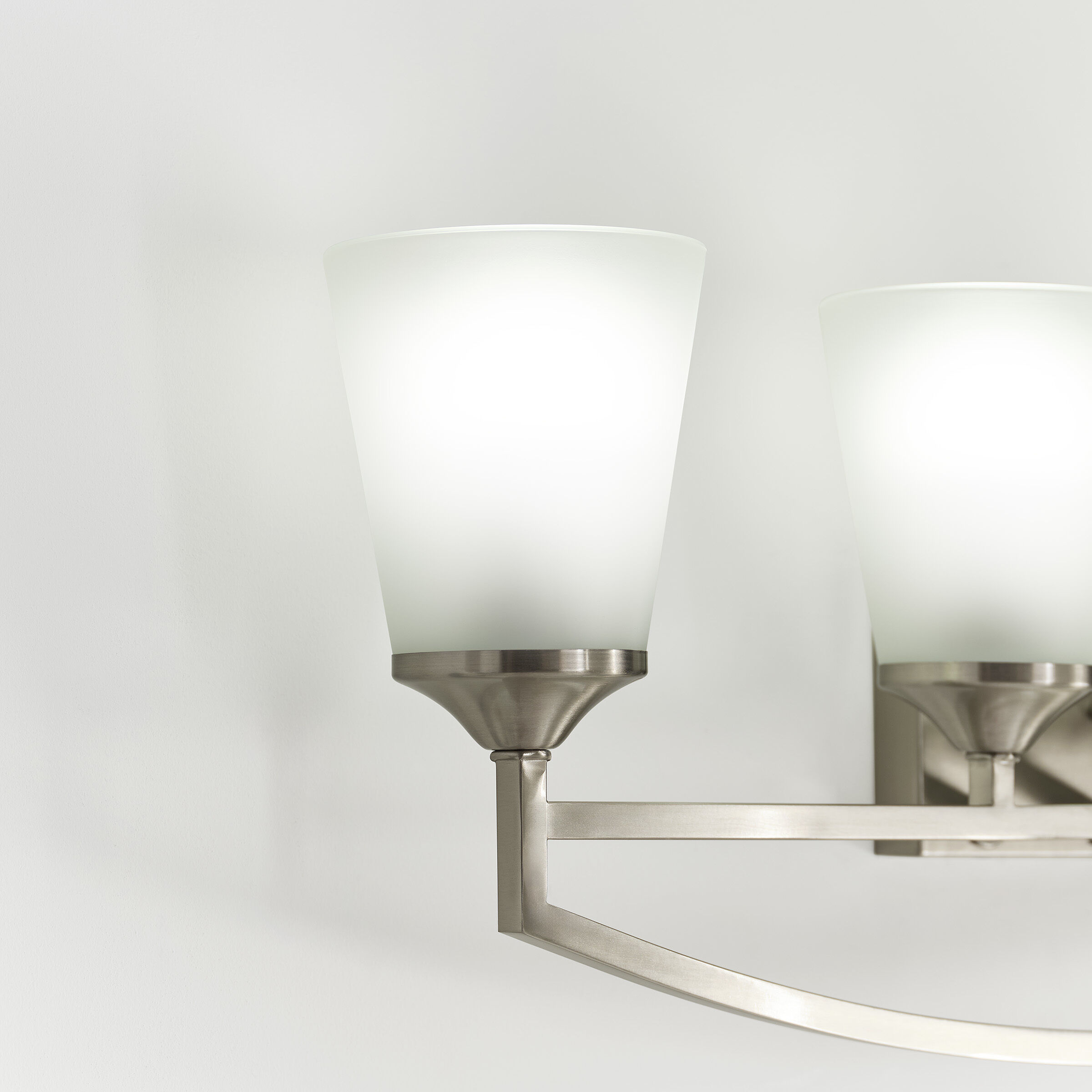 Hanford 4 Light 33.5 inch Brushed Nickel Bath Vanity Wall Sconce Wall Light