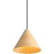 Conique 1 Light 13 inch Light Walnut Pendant Ceiling Light