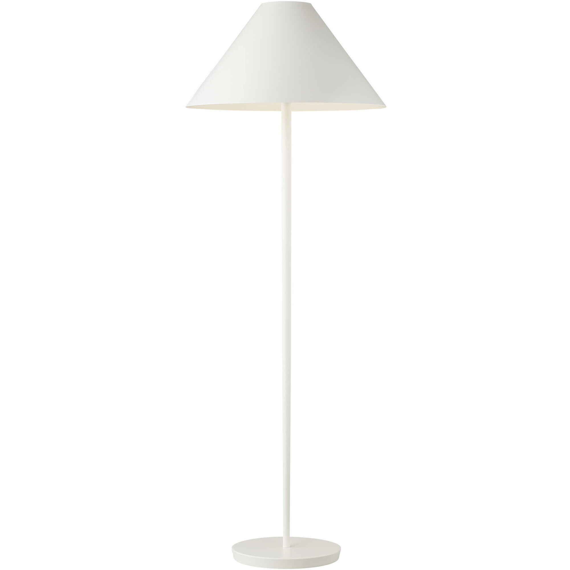 Kelly by Kelly Wearstler Contra 60 inch 60 watt Soft Linen Floor Lamp Portable Light