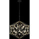 Marcia 10 Light 30 inch Matte Black and French Gold Pendant Ceiling Light
