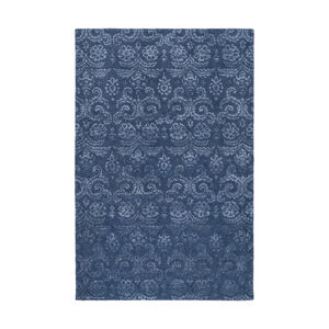 Wilfred 108 X 72 inch Navy Rug, Rectangle