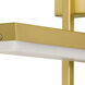 Montilla LED 4.75 inch Satin Gold Wall Sconce Wall Light