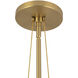 Alora Mood Reeve 1 Light 14.75 inch Brushed Gold Pendant Ceiling Light