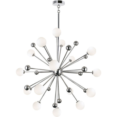 Element LED 39 inch Polished Nickel Chandelier Ceiling Light