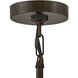 Jolie LED 30 inch Black Oxide Chandelier Ceiling Light
