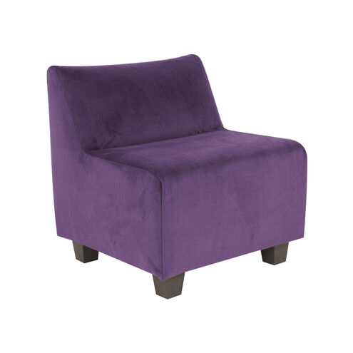 Pod Bella Eggplant Chair Replacement Slipcover, Chair Not Included