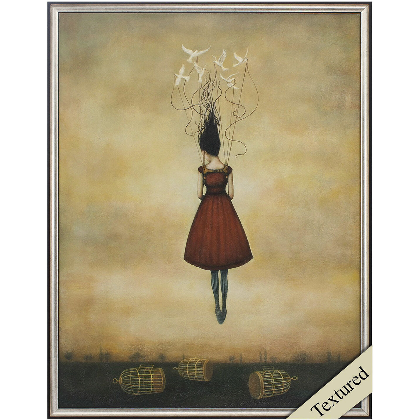 Florals 33 X 25 inch Non-Glass Framed Art, Propac