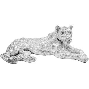 Panthera Silver Statue