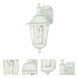 Cornerstone 1 Light 13 inch White Outdoor Wall Lantern