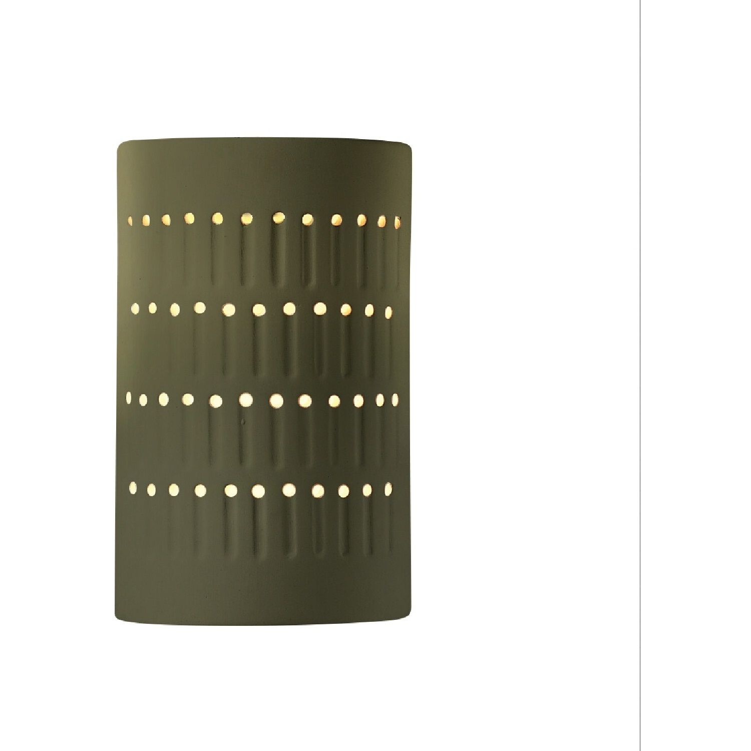 Ambiance 1 Light 5.75 inch Matte Green Wall Sconce Wall Light