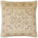 Freyja 22 X 22 inch Light Beige/Wheat Accent Pillow