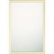 Nixon 36 X 24 inch Gold Mirror