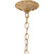 La Scala 10 Light 28 inch French Gold Chandelier Ceiling Light in Heritage, French Gold Cast