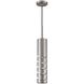 Valante 1 Light 4.75 inch Satin Nickel Pendant Ceiling Light