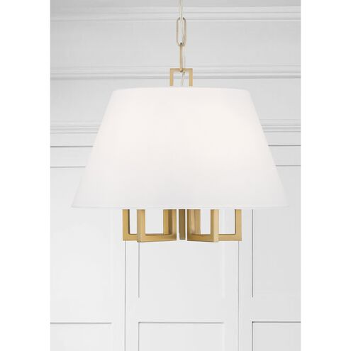 Westwood 5 Light 16 inch Vibrant Gold Pendant Ceiling Light