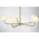 Whitehall 5 Light 38 inch Legacy Brass Chandelier Ceiling Light