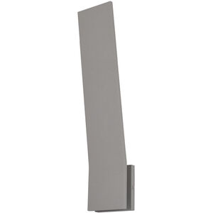 Nevis LED 24 inch Gray Outdoor Wall Sconce