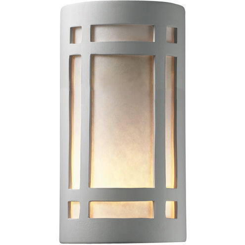 Ambiance 1 Light 7.75 inch Bisque Wall Sconce Wall Light, Large