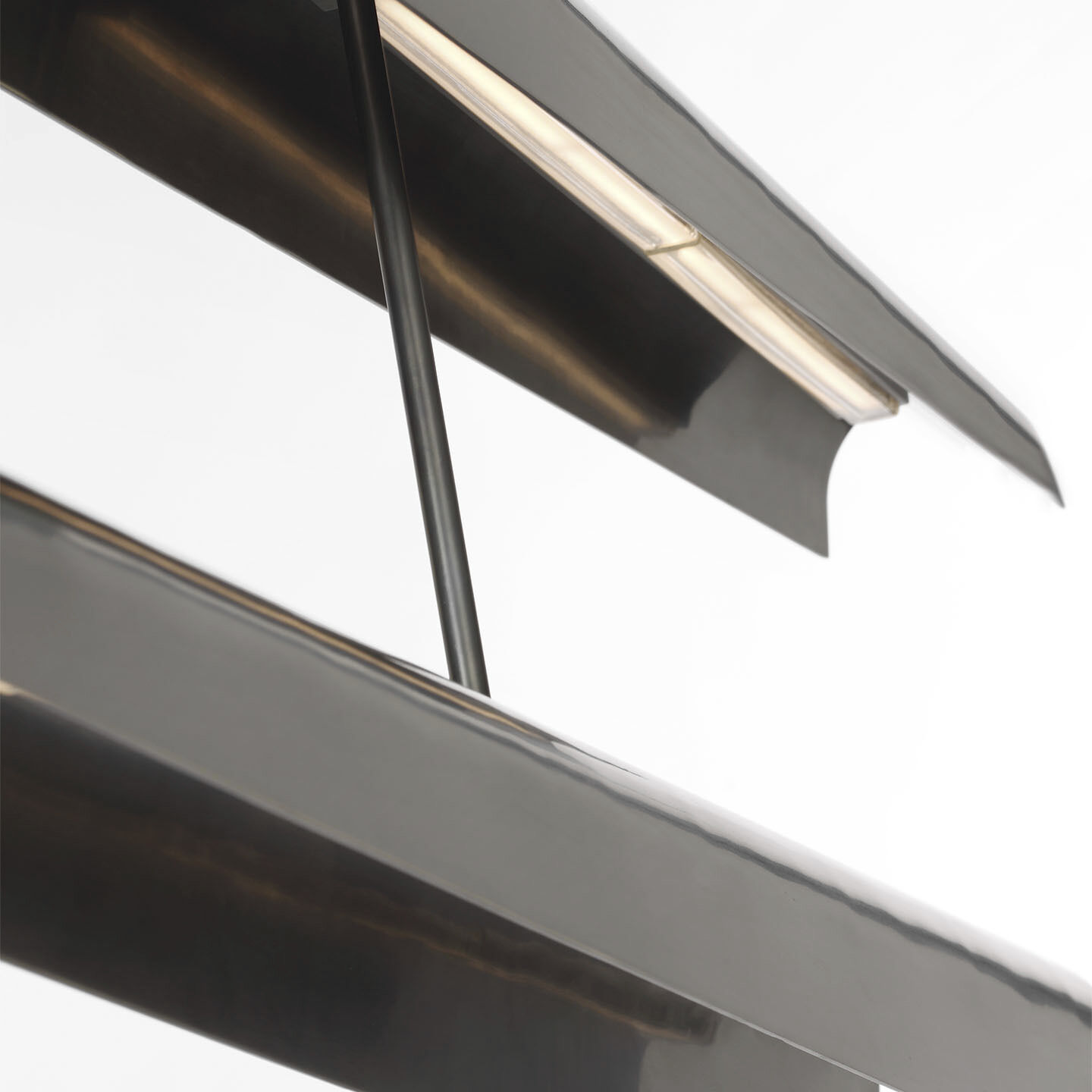 Kelly Wearstler Piel LED 51.5 inch Bronze Multi-Positional Chandelier Ceiling Light