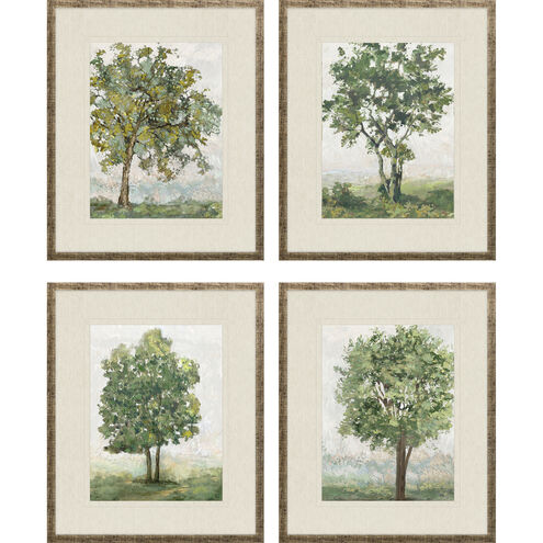 Landscapes Collection Green Framed Art