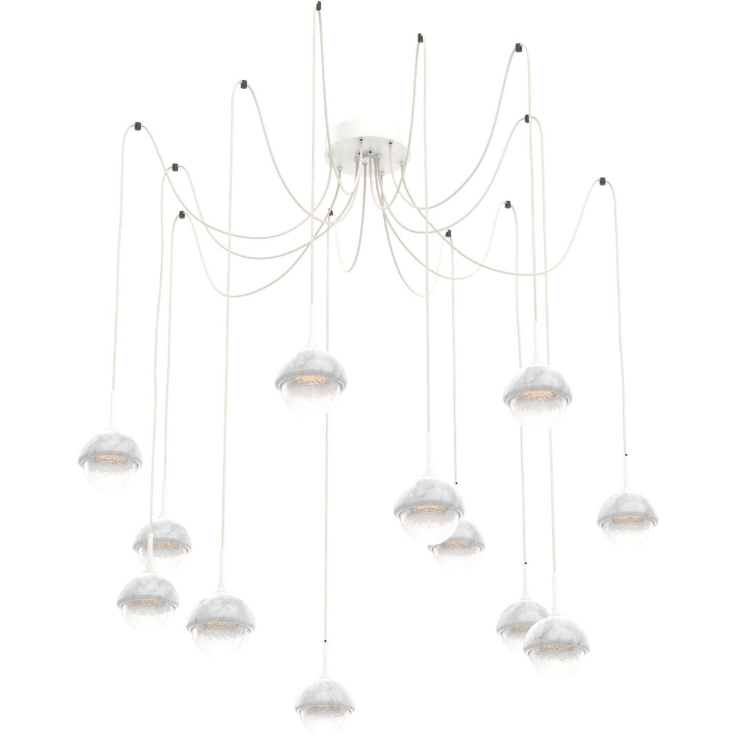 Cabochon 12 Light 14.10 inch Pendant