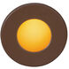 WAC 120V Step Light LED 3 inch Bronze ADA Step and Wall Light in Amber, WAC Lighting