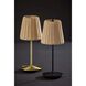 Andy 15 inch 1.50 watt Black LED Cordless Table Lamp Portable Light