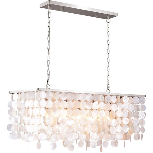 Elsa LED 36 inch Satin Nickel Pendant Ceiling Light