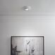 Intrinsic LED 7.25 inch Satin White Flush Mount Ceiling Light in Matte White, Progress LED
