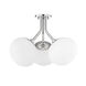 Estee 3 Light 19.00 inch Semi-Flush Mount