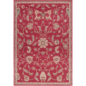 Musetta 63 X 47 inch Brick Red Rug, Rectangle