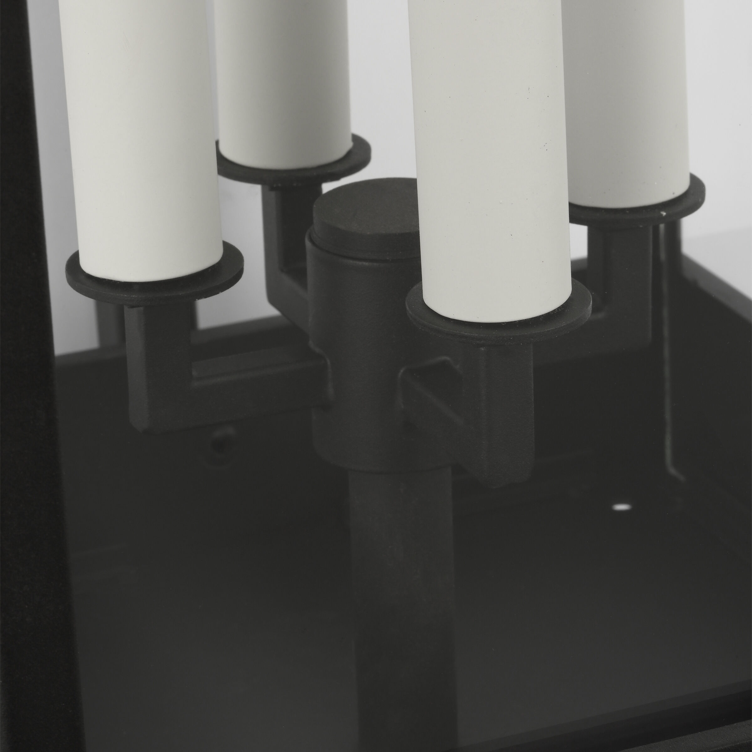 C&M by Chapman & Myers Cupertino 4 Light 25.63 inch Textured Black Outdoor Wall Lantern