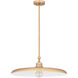 Camden 1 Light 24 inch Rubbed Brass Pendant Ceiling Light