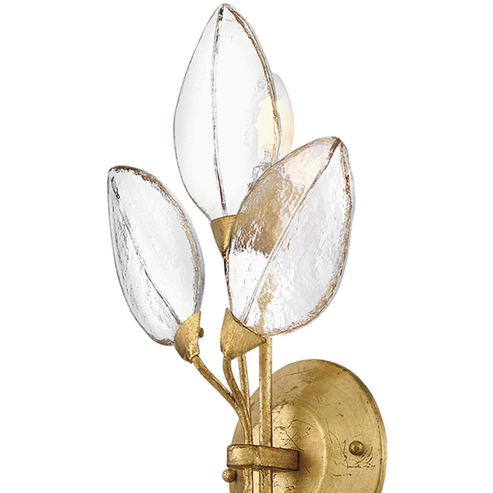 Amira 2 Light 9 inch Distressed Brass ADA Sconce Wall Light