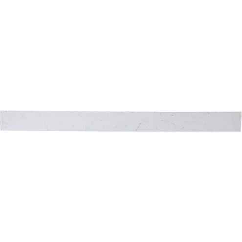 Backsplash 48 X 1 X 4 inch Calacatta White Bathroom Vanity Backsplash