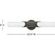Grace LED 5 inch Textured Black Oxide Bath Light Wall Light