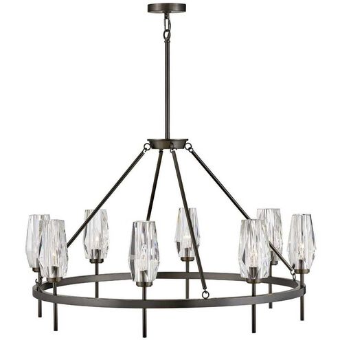 Ana 8 Light 36 inch Black Oxide Indoor Chandelier Ceiling Light