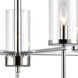 Oakland 5 Light 25 inch Chrome Chandelier Ceiling Light