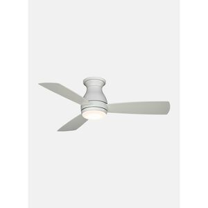 Hugh 44 inch Matte White Ceiling Fan, Not for use in the United States