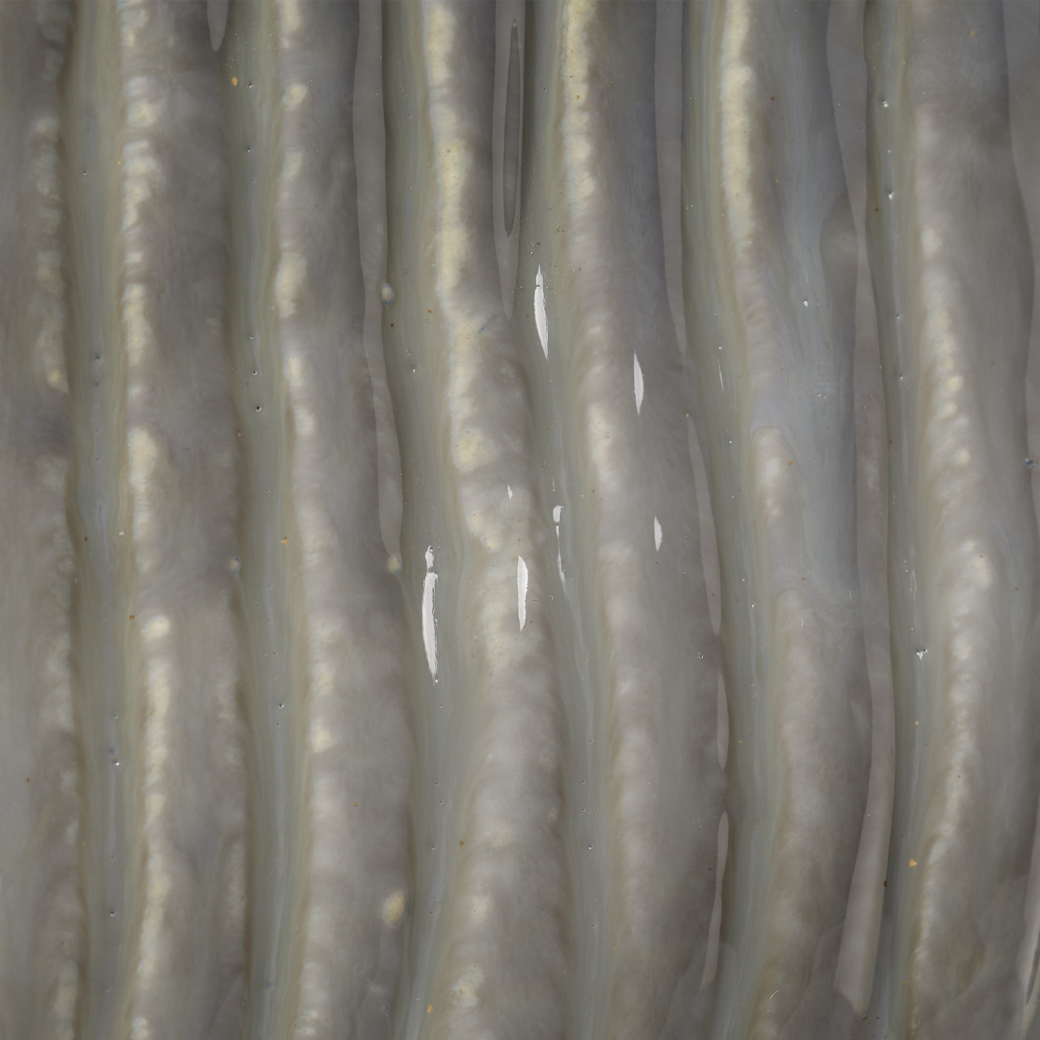 Plunge 10.5 X 9.5 inch Vessel in Grey