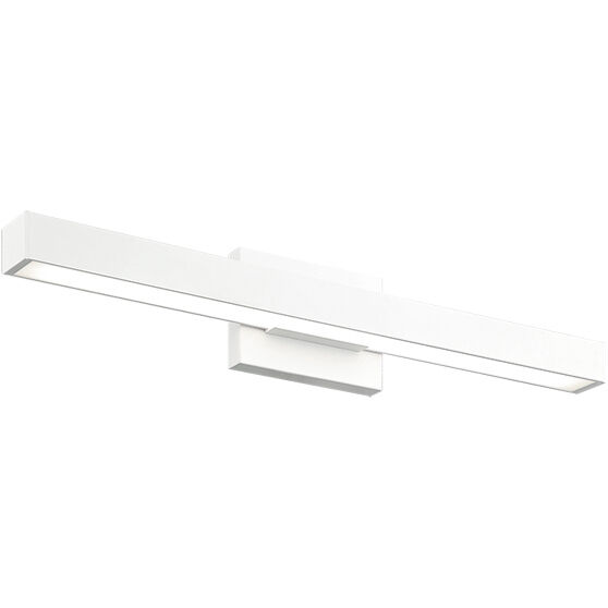 Presley LED 23.5 inch Matte White Bath Vanity Light Wall Light