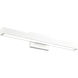 Presley LED 23.5 inch Matte White Bath Vanity Light Wall Light