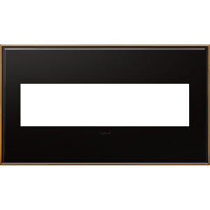 Adorne Oil-Rubbed Bronze Wall Plate, 4-Gang